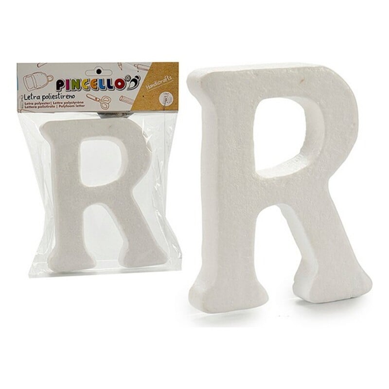 Letter R polystyrene_0