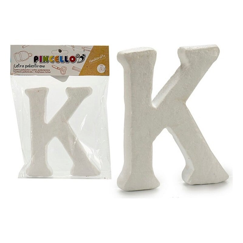 Letter K polystyrene_0
