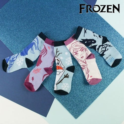 Sokker Frozen (5 par) Multifarvet_2