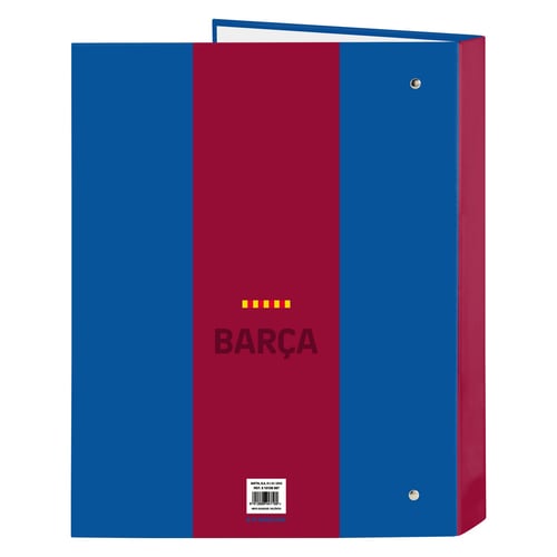 Ringbind F.C. Barcelona Rødbrun Marineblå A4 (26.5 x 33 x 4 cm)_1