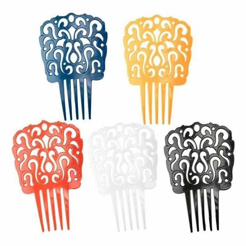 Ornamental comb White (18 x 13 cm)_0