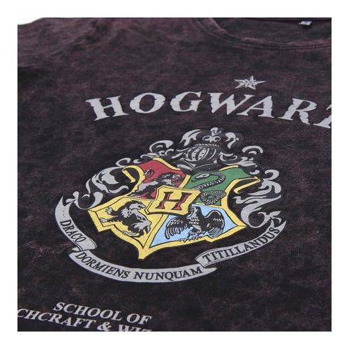 Langærmet T-shirt til Børn Harry Potter Mørkegrå_9