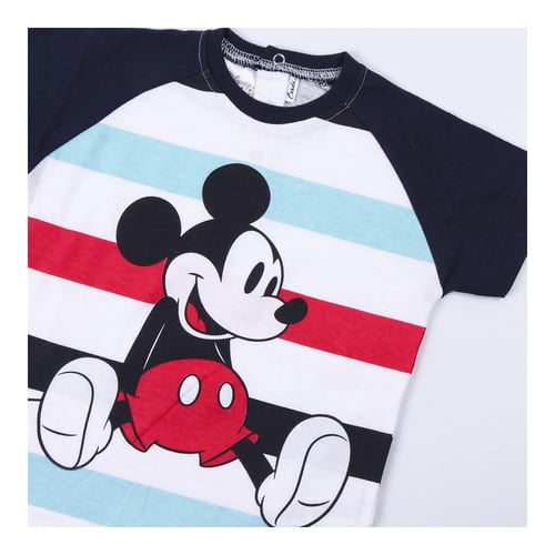 Børnepyjamasser Mickey Mouse Blå_4