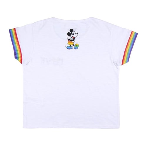 Kortærmet T-shirt til Kvinder Disney Love Pride - picture