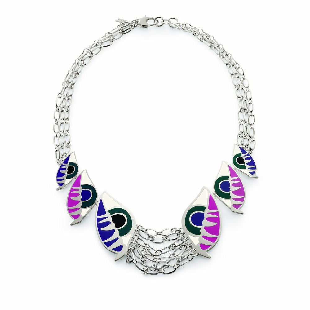 Ladies'Necklace Folli Follie 3N0F011WM (30 cm)_0