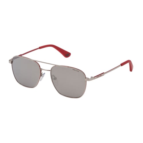Solbriller til Børn Police SK558-50N54X Rød (ø 52 mm) (Sølvfarvet) - picture