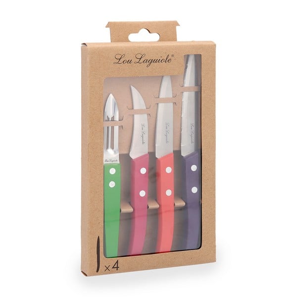 Knivsæt Amefa Forest Color (4 pcs)_2