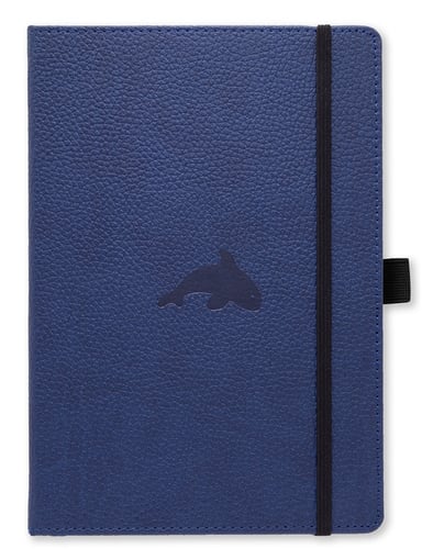 Dingbats* Wildlife A5+ Blue Whale Notebook - Plain_0