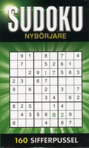 Sudoku Nybörjare Grön_0