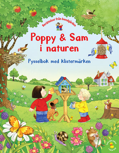 Poppy & Sam i naturen : pysselbok med klistermärken - picture