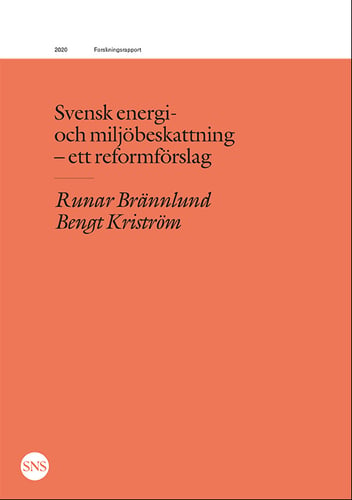 Svensk energi- och miljöbeskattning : ett reformförslag_0