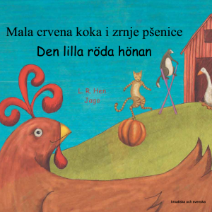 Den lilla röda hönan (kroatiska och svenska) - picture