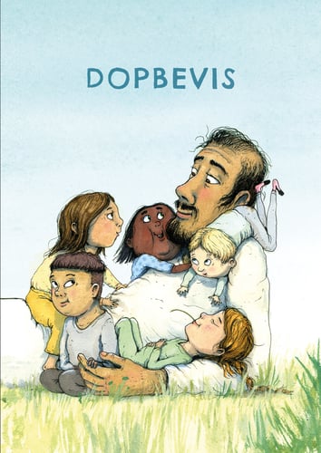 Dopbevis : Jesus och barnen 10-pack - picture