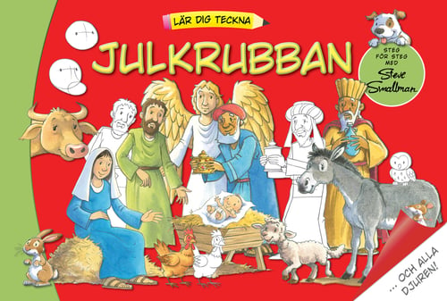 Lär dig teckna julkrubban_0