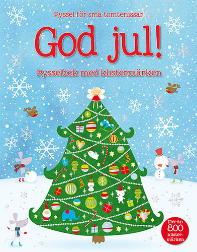 God Jul! :  pysselbok med klistermärken_0