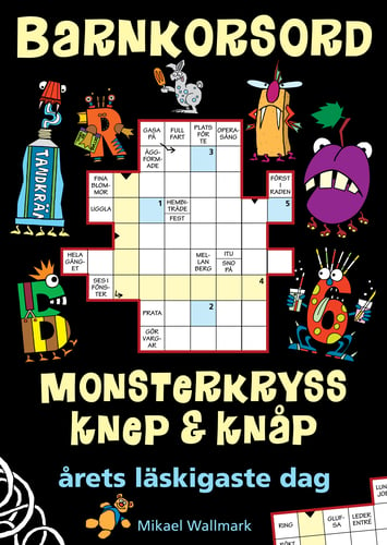 Barnkorsord Monsterpyssel Knep & knåp : Årets läskigaste dag - picture