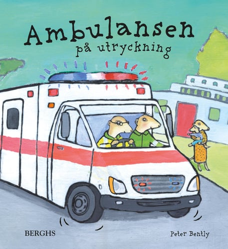 Ambulansen på utryckning - picture