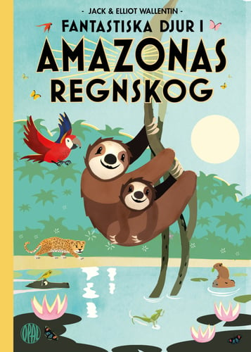 Fantastiska djur i Amazonas regnskog_0