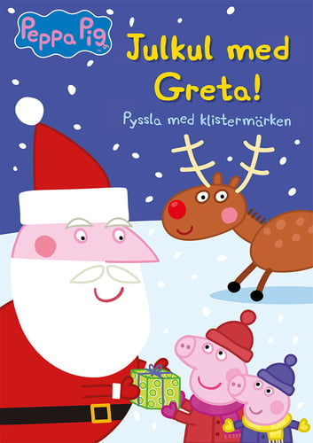 Julkul med Greta! : pyssla med klistermärken - picture