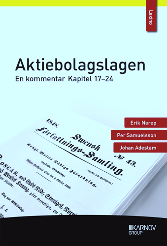 Aktiebolagslagen : en kommentar - kapitel 17-24_0