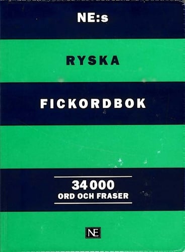 NE:s ryska fickordbok : Rysk-svensk/Svensk-rysk 34 000 ord och fraser - picture