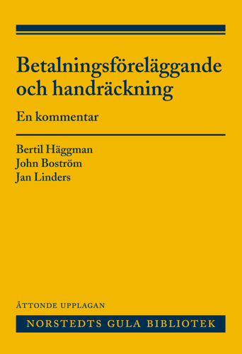 Betalningsföreläggande och handräckning : en kommentar_0