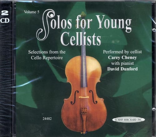 Suzuki solos for young cellists cd 5_0