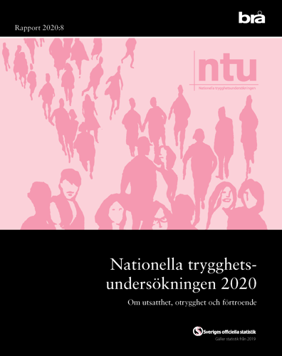 Nationella trygghetsundersökningen NTU 2020. Brå rapport 2020:8 : Om utsatt - picture