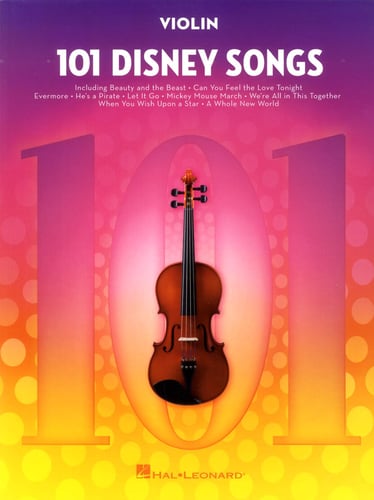 101 Disney songs for violin_0