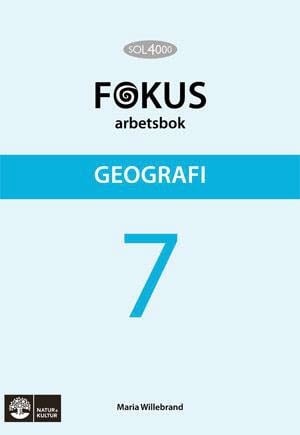 SOL 4000 Geografi 7 Fokus Arbetsbok - picture