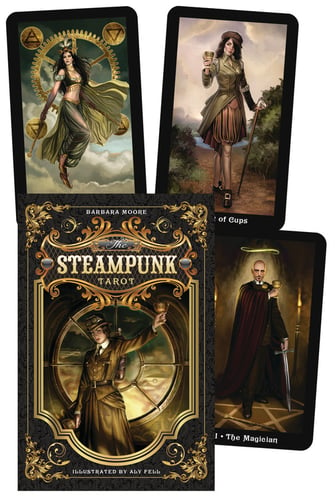 The Steampunk Tarot Boxed Kit_0