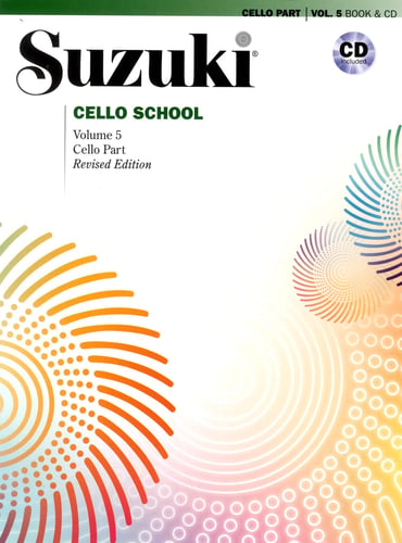 Suzuki Cello school. Vol 5, book and CD  - picture