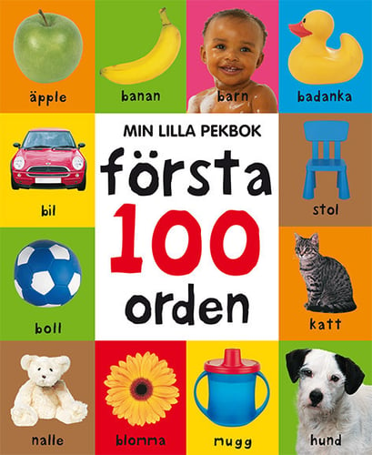Min lilla pekbok : första 100 orden - picture