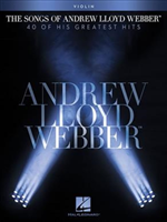 Lloyd Webber songs, violin - picture