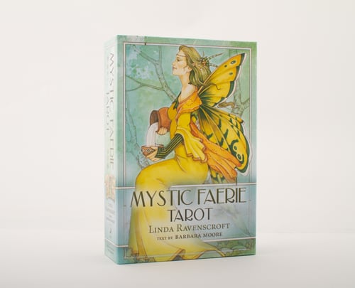 Mystic Faerie Tarot (78-Cards, Book & Organdy Bag With Satin_0