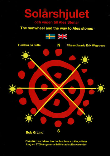 Solårshjulet och vägen till Ales stenar - The Sunwheel and the way too Ales stones 1 stk - picture