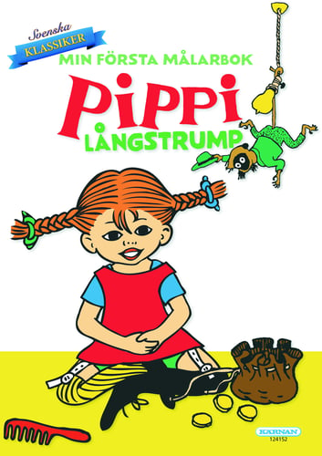 Min första målarbok Pippi Långstrump_0