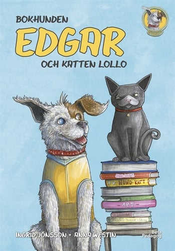 Bokhunden Edgar och katten Lollo_0