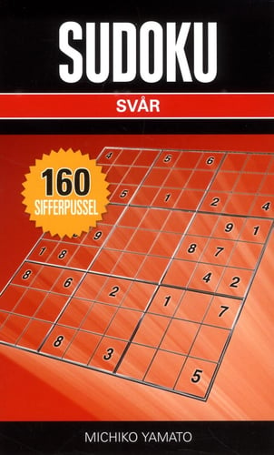 Sudoku Svår Svart - picture