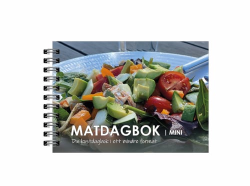 Matdagbok Mini : din kostdagbok i ett mindre format_0