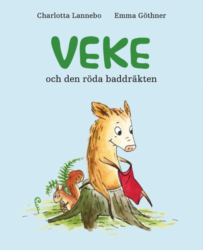 Veke och den röda baddräkten - picture