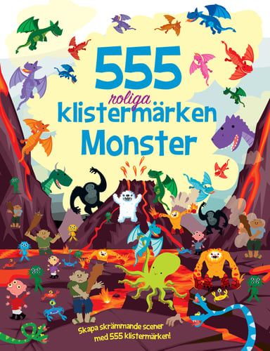 555 roliga klistermärken - monster_0