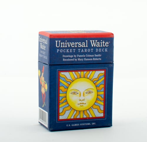 Pocket Universal Waite Tarot Deck (2-1/4"" X 3-1/2""; Includ_0