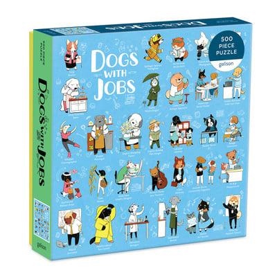 Dogs With Jobs 500 Piece Puzzle - picture
