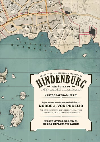 Mutant: Hindenburg. Karta - picture