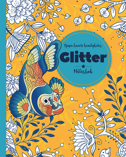 Djupa havets hemligheter : Glitter - målarbok_0