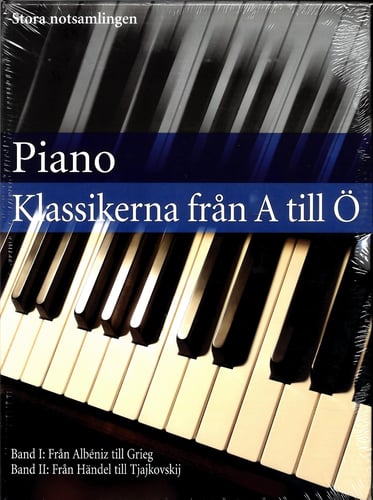 Piano klassikerna från A till Ö : stora notsamlingen_0