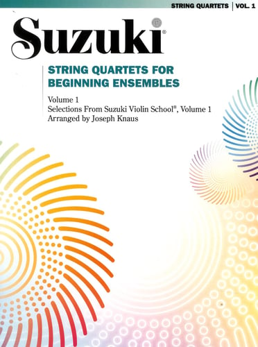 Suzuji String Quartets for beginning ensamble - picture