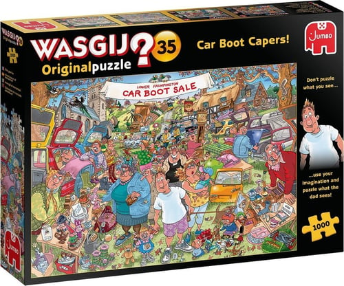 Wasgij - Orginal 35, Car Boot Capers! pussel 1000 bitar - picture