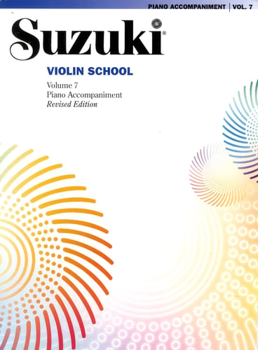 Suzuki violin school 7 piano acc  rev - picture